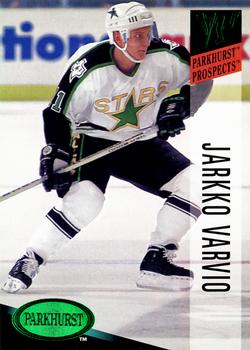 1993-94 Parkhurst - Emerald Ice #252 Jarkko Varvio Front