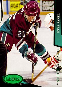 1993-94 Parkhurst - Emerald Ice #271 Terry Yake Front
