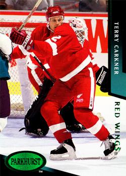 1993-94 Parkhurst - Emerald Ice #332 Terry Carkner Front