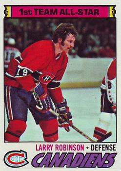 1977-78 Topps #30 Larry Robinson Front
