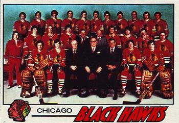 1977-78 Topps #74 Chicago Blackhawks Front