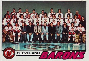 1977-78 Topps #75 Cleveland Barons Front