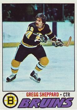 1977-78 Topps #95 Gregg Sheppard Front