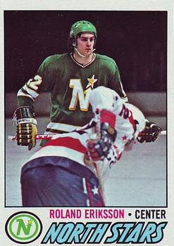 1977-78 Topps #123 Roland Eriksson Front