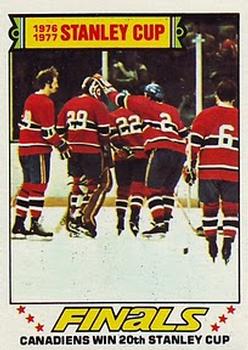 1977-78 Topps #264 Stanley Cup Finals Front