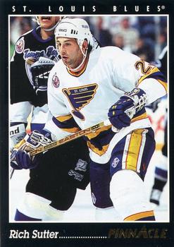 1993-94 Pinnacle Canadian #108 Rich Sutter Front