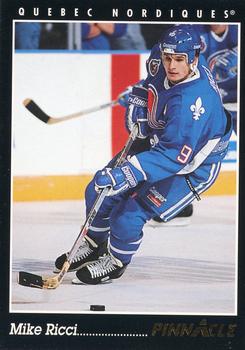 1993-94 Pinnacle Canadian #110 Mike Ricci Front