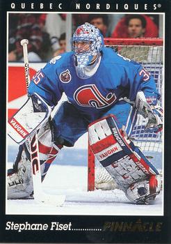 1993-94 Pinnacle Canadian #115 Stephane Fiset Front