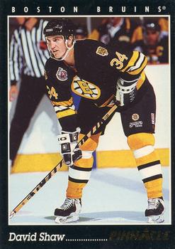 1993-94 Pinnacle Canadian #124 David Shaw Front