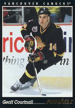 1993-94 Pinnacle Canadian #132 Geoff Courtnall Front