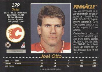 1993-94 Pinnacle Canadian #179 Joel Otto Back