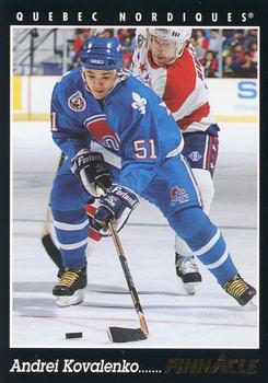 1993-94 Pinnacle Canadian #171 Andrei Kovalenko Front