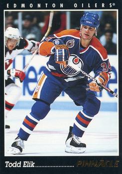 1993-94 Pinnacle Canadian #202 Todd Elik Front