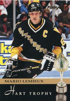 1993-94 Pinnacle Canadian #221 Mario Lemieux Front
