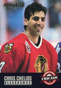 1993-94 Pinnacle Canadian #233 Chris Chelios Front