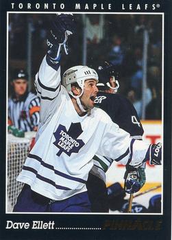 1993-94 Pinnacle Canadian #262 Dave Ellett Front