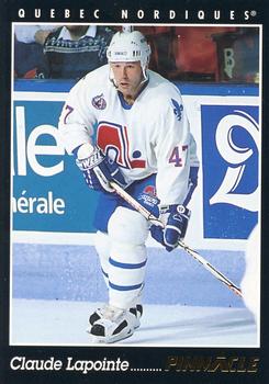 1993-94 Pinnacle Canadian #294 Claude Lapointe Front