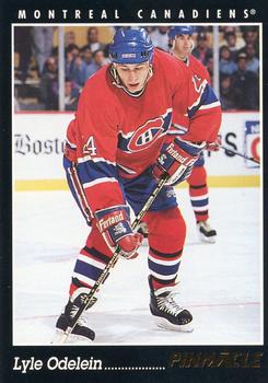 1993-94 Pinnacle Canadian #301 Lyle Odelein Front