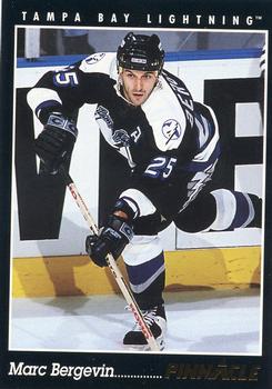 1993-94 Pinnacle Canadian #304 Marc Bergevin Front