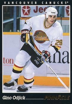 1993-94 Pinnacle Canadian #308 Gino Odjick Front