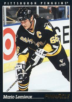 1993-94 Pinnacle Canadian #310 Mario Lemieux Front