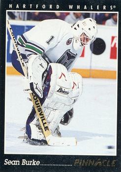 1993-94 Pinnacle Canadian #31 Sean Burke Front