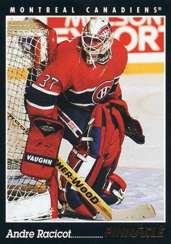 1993-94 Pinnacle Canadian #332 Andre Racicot Front