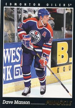 1993-94 Pinnacle Canadian #363 Dave Manson Front