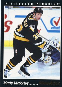 1993-94 Pinnacle Canadian #374 Marty McSorley Front