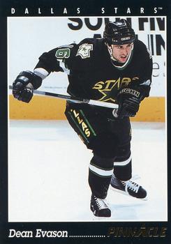 1993-94 Pinnacle Canadian #384 Dean Evason Front