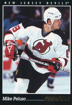 1993-94 Pinnacle Canadian #385 Mike Peluso Front