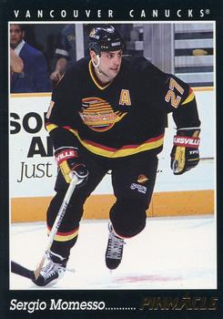1993-94 Pinnacle Canadian #393 Sergio Momesso Front