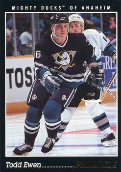 1993-94 Pinnacle Canadian #409 Todd Ewen Front