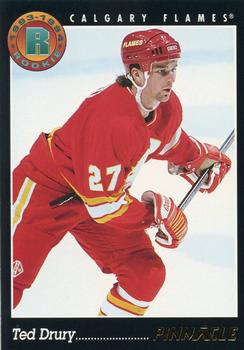 1993-94 Pinnacle Canadian #447 Ted Drury Front