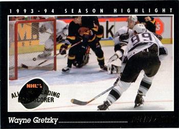 1993-94 Pinnacle Canadian #512 Wayne Gretzky Front