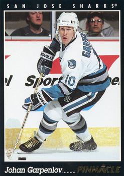 1993-94 Pinnacle Canadian #63 Johan Garpenlov Front