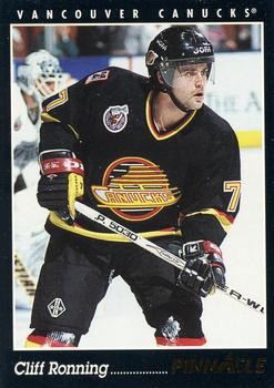 1993-94 Pinnacle Canadian #69 Cliff Ronning Front