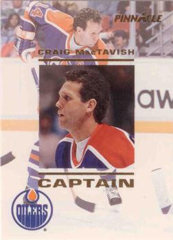 1993-94 Pinnacle Canadian - Captains #CA8 Craig MacTavish Front