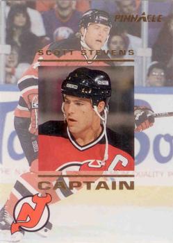 1993-94 Pinnacle Canadian - Captains #CA13 Scott Stevens Front