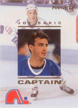 1993-94 Pinnacle Canadian - Captains #CA19 Joe Sakic Front