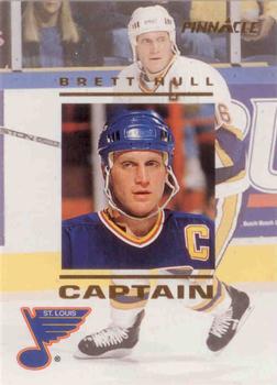 1993-94 Pinnacle Canadian - Captains #CA20 Brett Hull Front