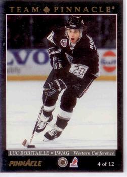 1993-94 Pinnacle Canadian - Team Pinnacle #4 Luc Robitaille / Kevin Stevens Front