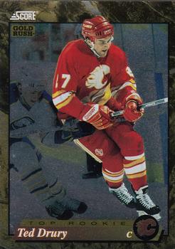 1993-94 Score - Gold Rush #608 Ted Drury Front