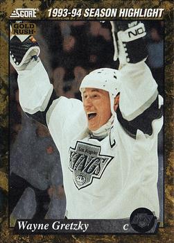 1993-94 Score - Gold Rush #662 Wayne Gretzky Front