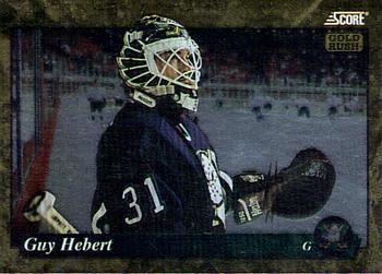 1993-94 Score Canadian - Gold Rush #502 Guy Hebert Front