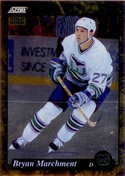 1993-94 Score Canadian - Gold Rush #577 Bryan Marchment Front