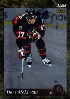 1993-94 Score Canadian - Gold Rush #583 Dave McLlwain Front