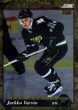 1993-94 Score Canadian - Gold Rush #620 Jarkko Varvio Front