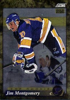 1993-94 Score Canadian - Gold Rush #621 Jim Montgomery Front