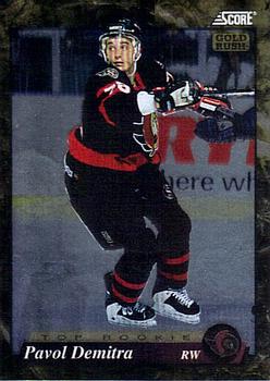 1993-94 Score Canadian - Gold Rush #624 Pavol Demitra Front